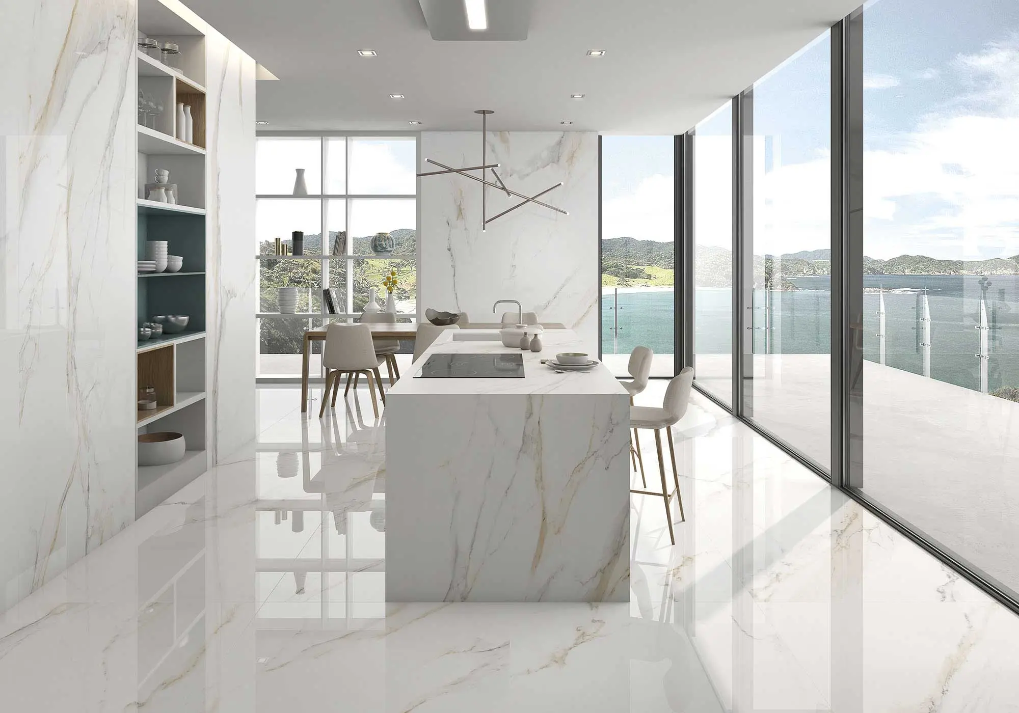 Kitchen Porcelain Slab Tile