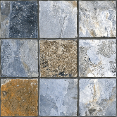 digital floor tiles 400x400mm