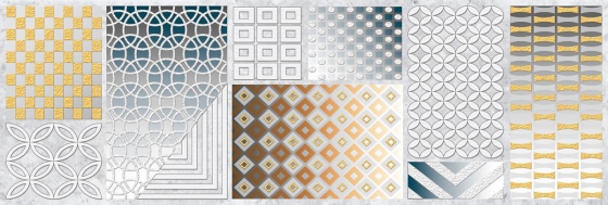 patterned wall tiles